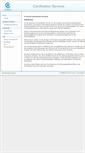 Mobile Screenshot of cert-services.e-control.at